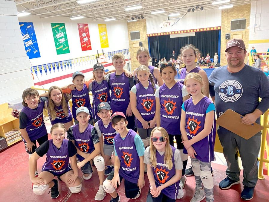 Maryborough Public School team winner of North Wellington volleyball tournament post image