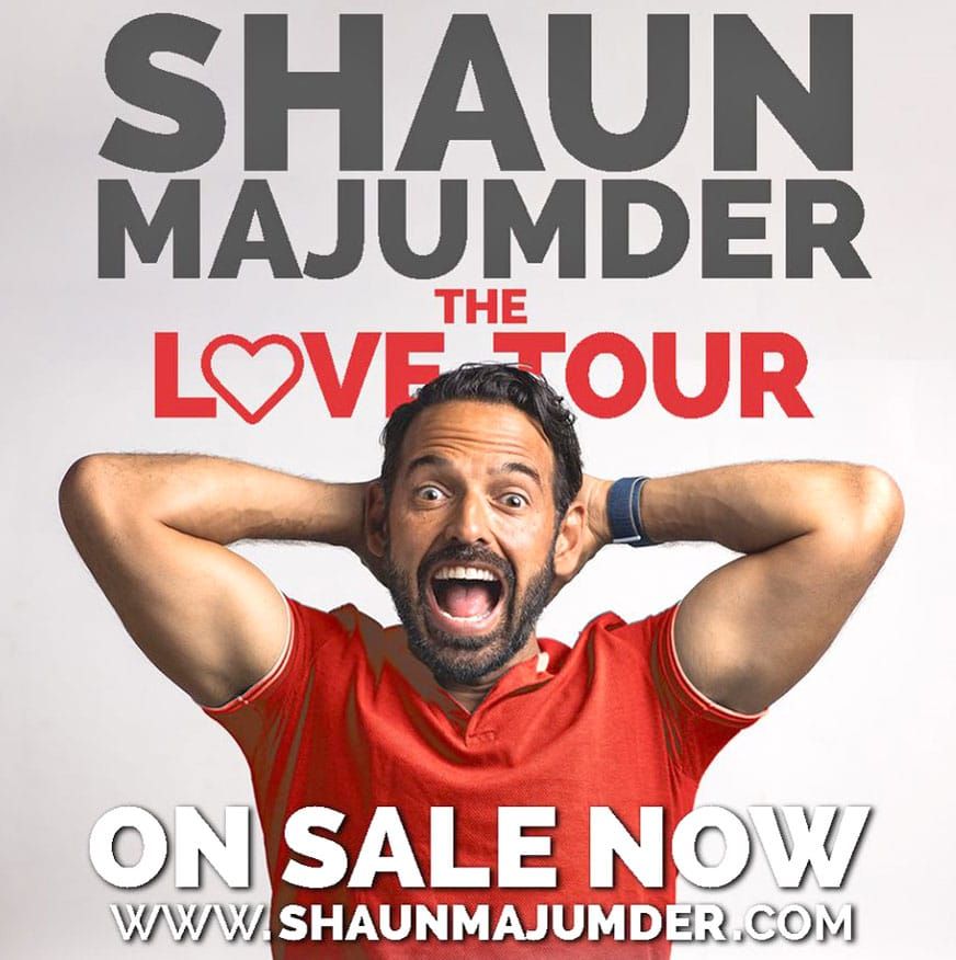 Touring comedian Shaun Majumder to appear at theatre in Harriston this March post image