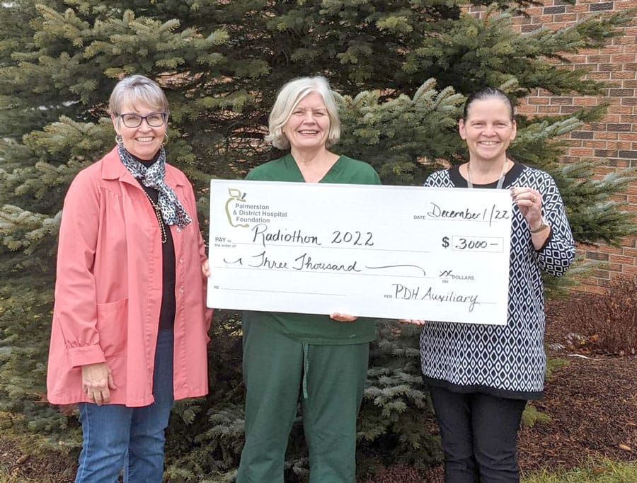 PDH Auxiliary supports CKNX Health Care Heroes Radiothon post image