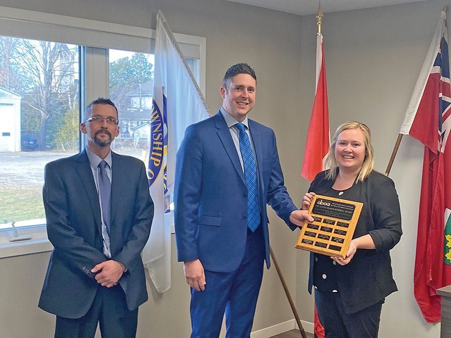 Darren Jones receives Eugene McAdams award for service, commitment as building official post image