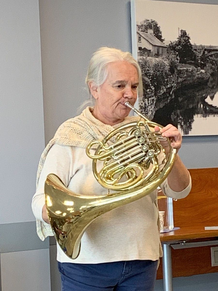 Judith Douglas hits the right notes on a snowy Sunday afternoon post image