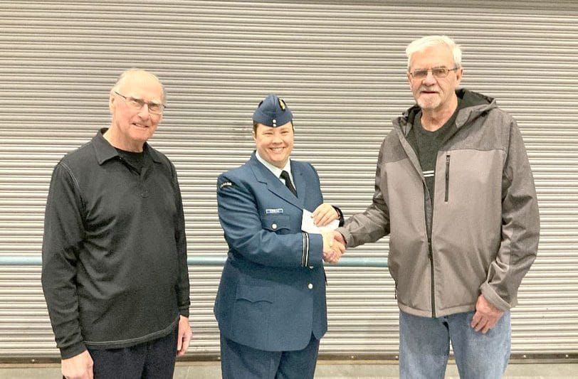 Legion makes donation to cadets post image