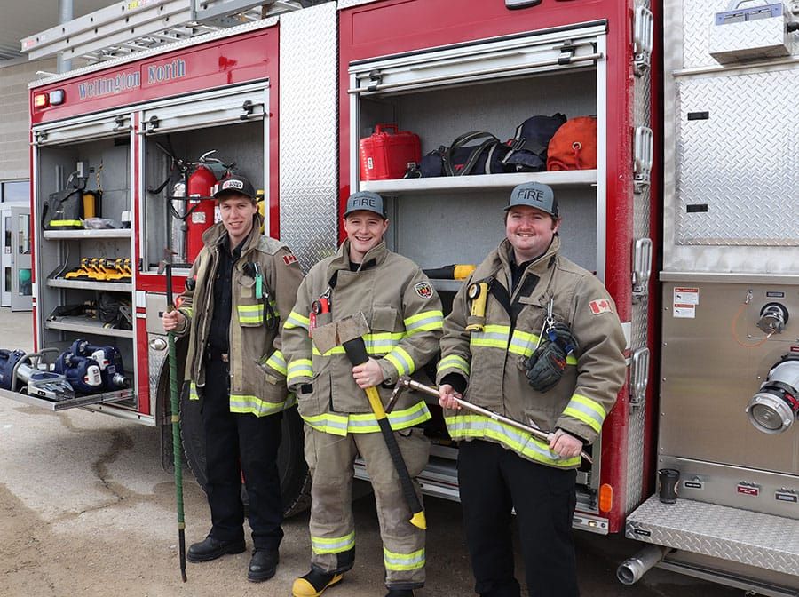 Wellington North firefighters brought fire safety lessons to Family Day event post image