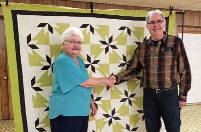 Mount Forest woman wins guild's 'Hunter’s Star' quilt post image
