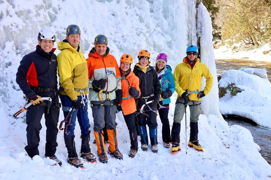 'Adaptive' ice climbers tackle Elora Gorge wall of ice post image