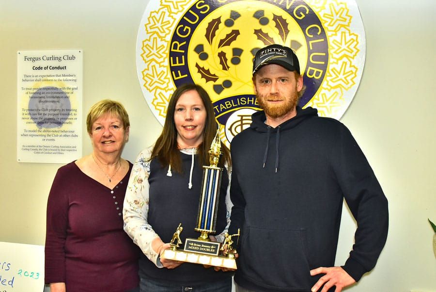 Mixed doubles bonspiel at the Fergus Curling Club post image