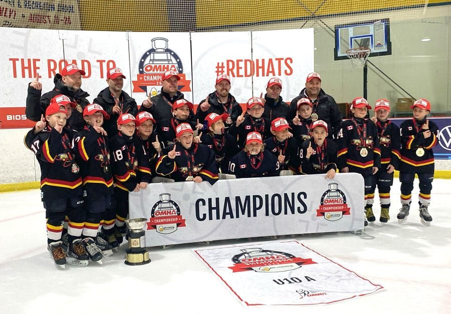 Centre Wellington Fusion U10A team captured the OMHA Championship post image