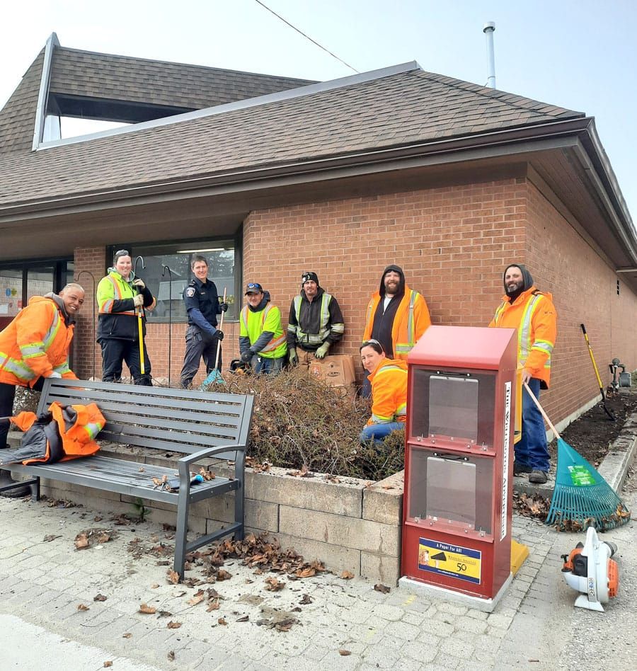 North Wellington volunteers clean up the community post image