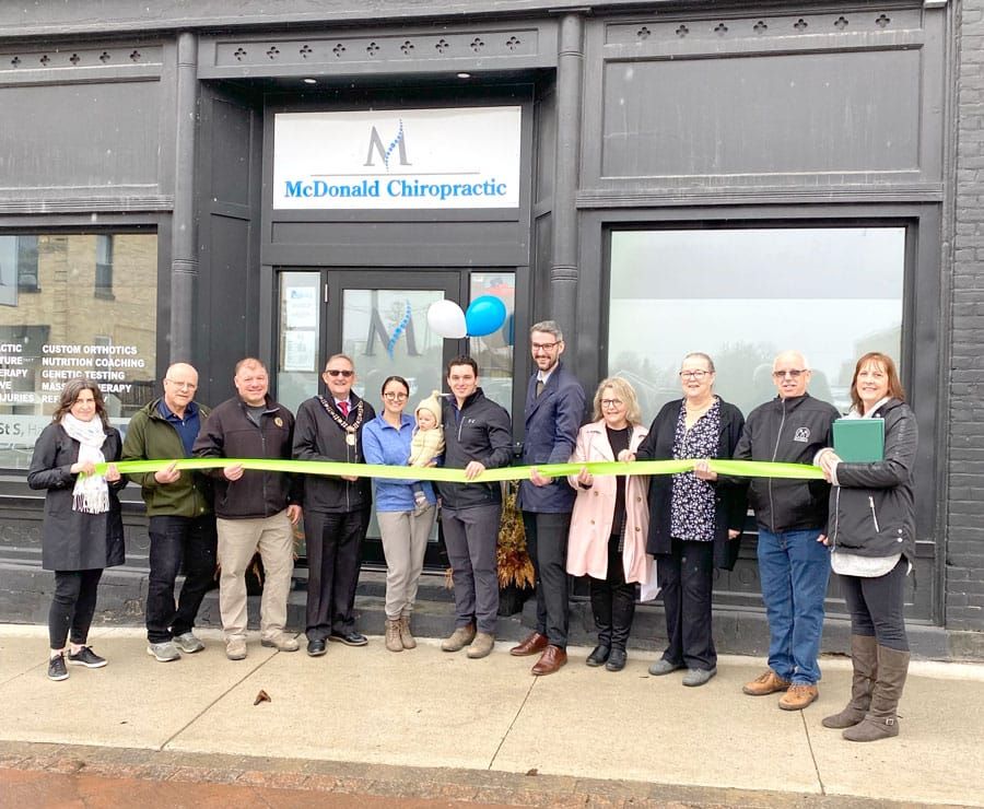 McDonald Chiropractic celebrates grand opening in Harriston post image