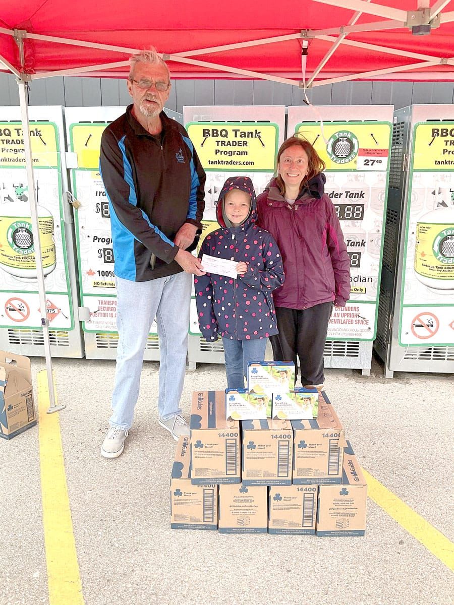 Mount Forest Legion donates to Girl Guides post image