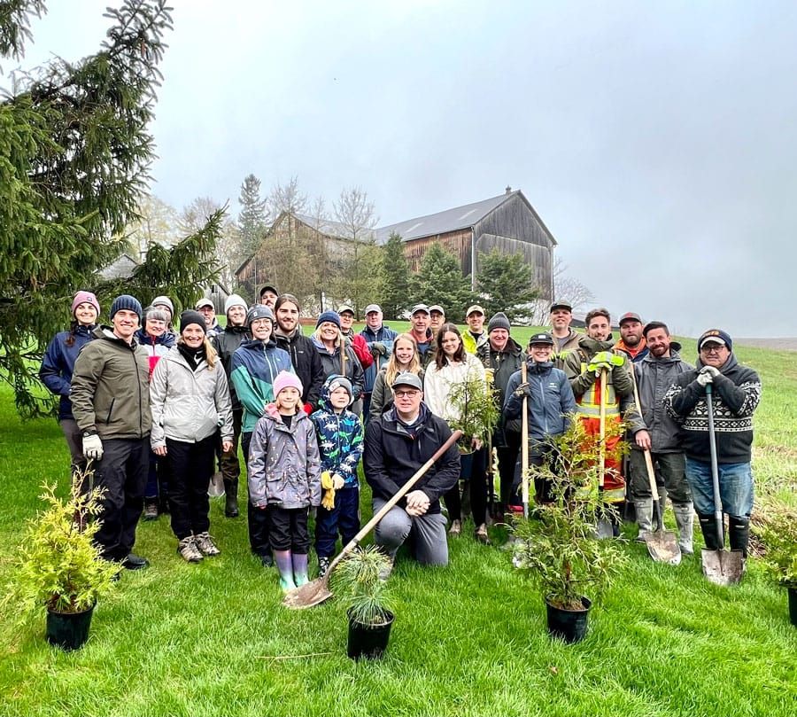 Friends of the Grand plant trees along Carroll Creek post image