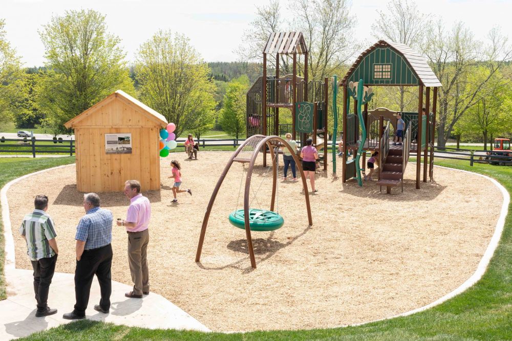 Wellington County opens new playground at museum and archives post image