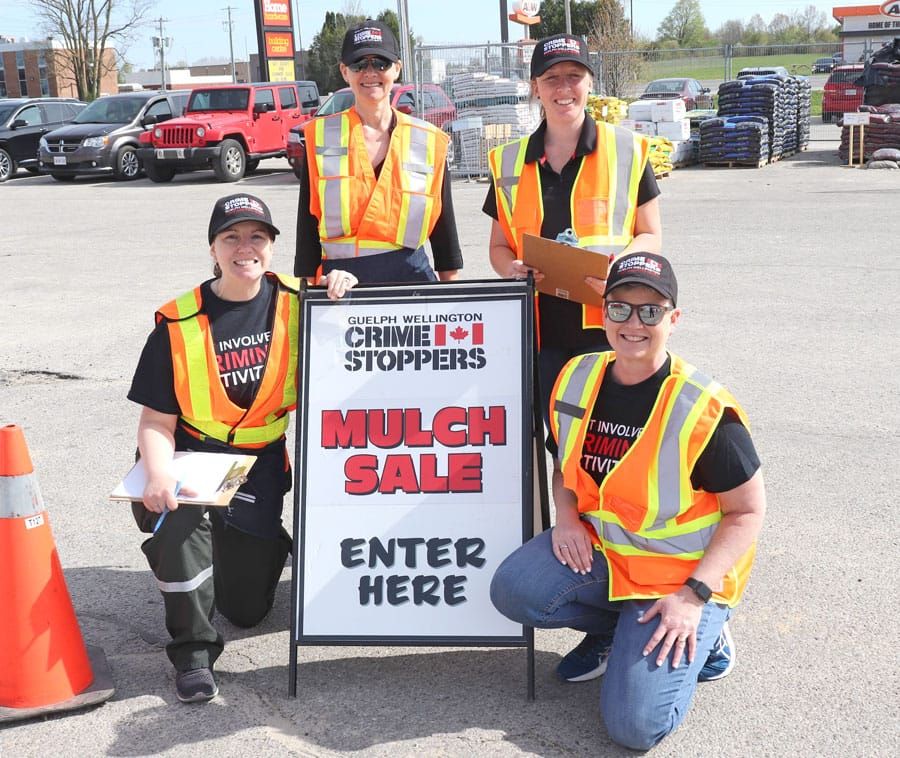 Another successful mulch sale for Crime Stoppers Guelph Wellington post image