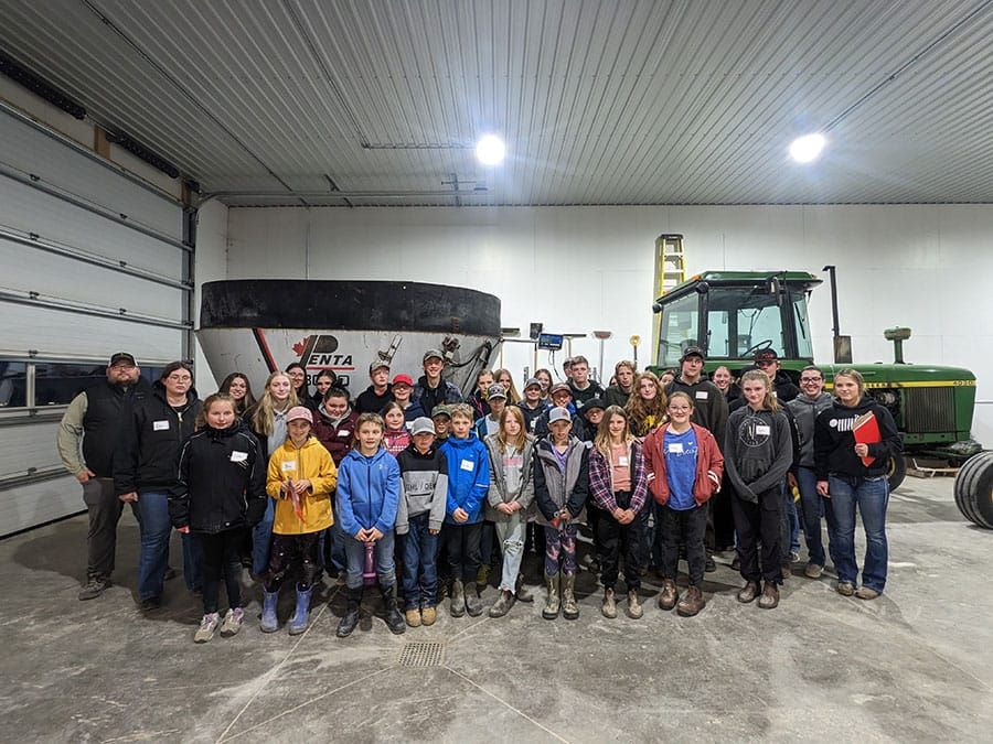 First West Luther 4-H beef club meeting post image