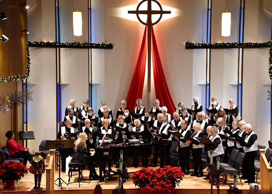The Silver Strummers and Silvertones Choir will perform in the Chords and Cords Concert post image
