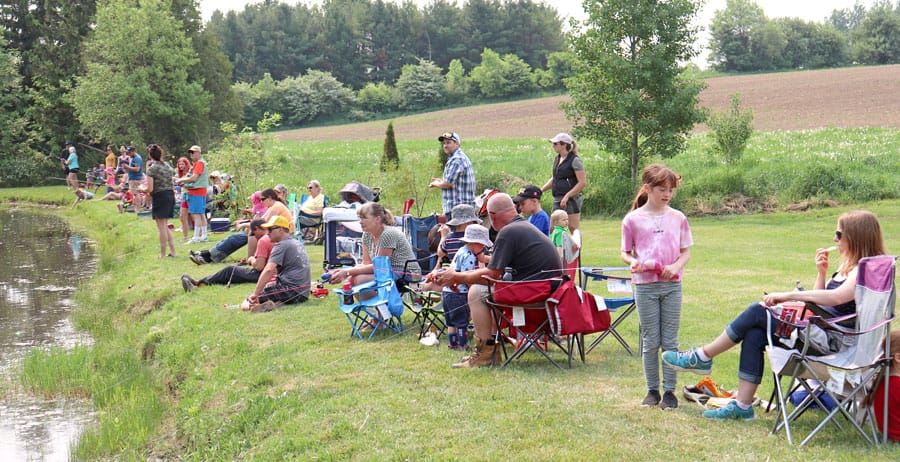 Record-breaking turnout for Arthur Optimist fish derby post image