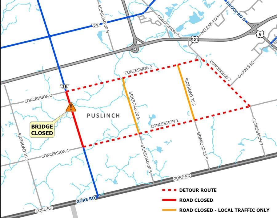 Website offers residents updates on Paddock bridge replacement post image