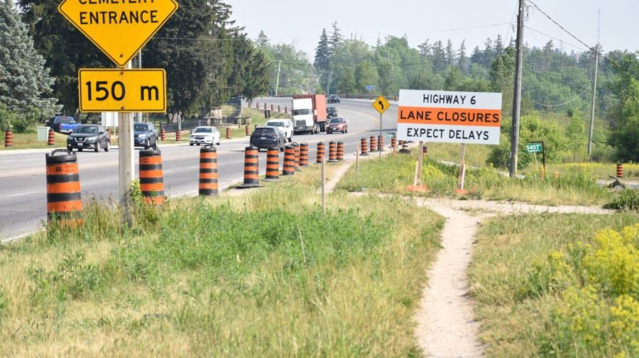 Construction Ahead: Highway 6 road work beginning in June post image