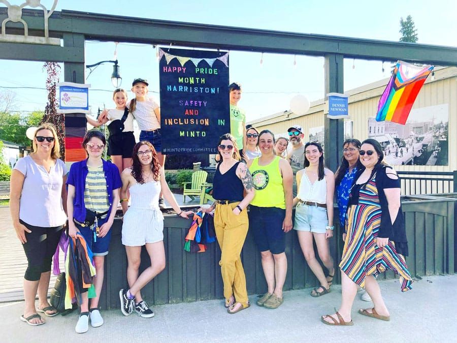 Minto Pride committee decorate for Pride Month post image