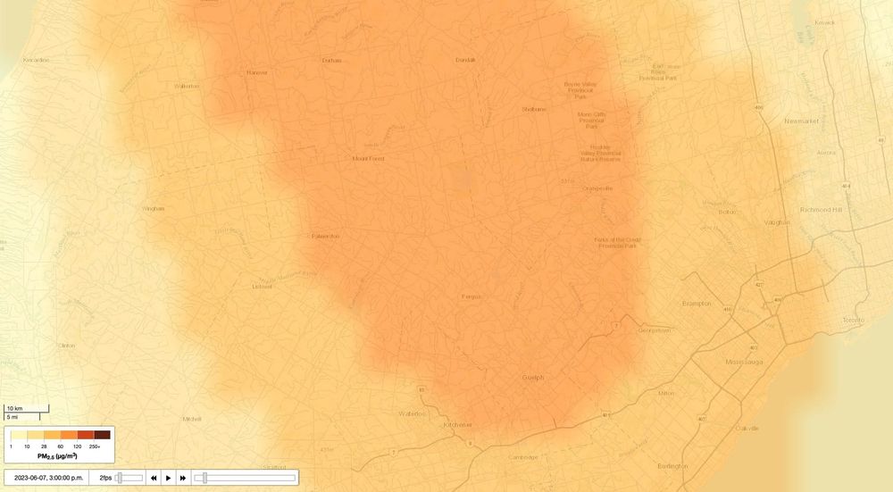 Environment Canada issues air quality alert for Wellington County post image