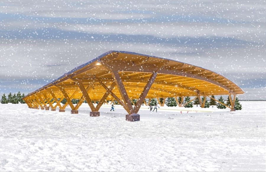 Multi-use pad proposed for Wallace Cumming Park in Alma post image