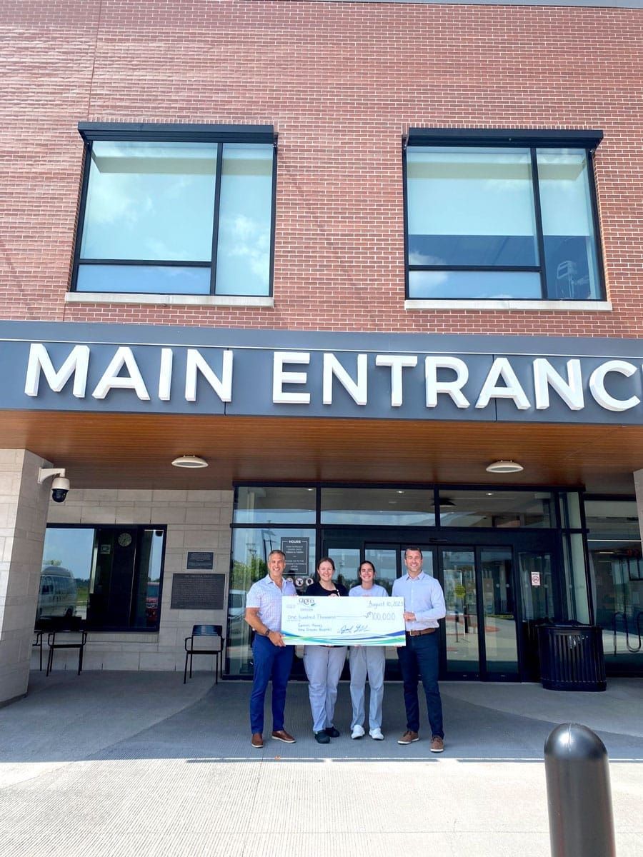 Gemini Homes donates $100,000 to Groves Memorial post image