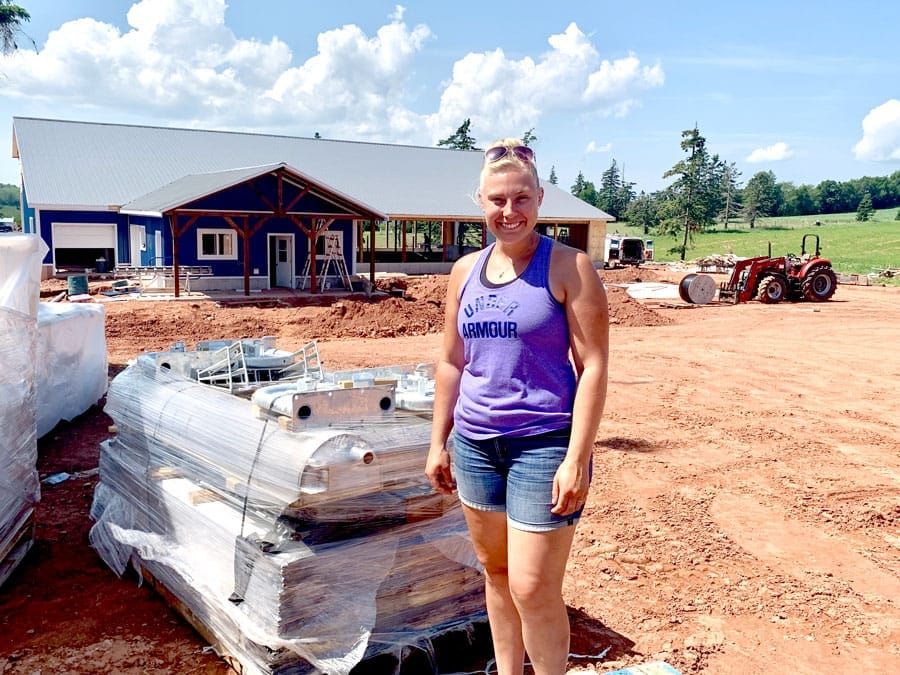 Young Mapleton woman starts dairy farm on PEI post image