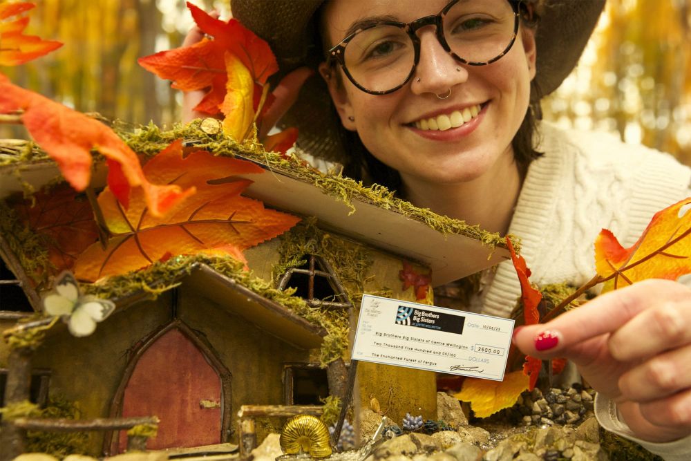 Big Brothers Big Sisters of Centre Wellington receive great big tiny cheque post image