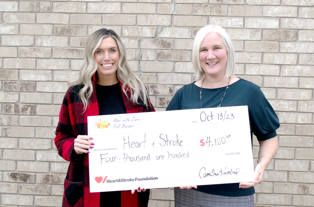 Hair with Care raises $4100 for Heart and Stroke Foundation post image