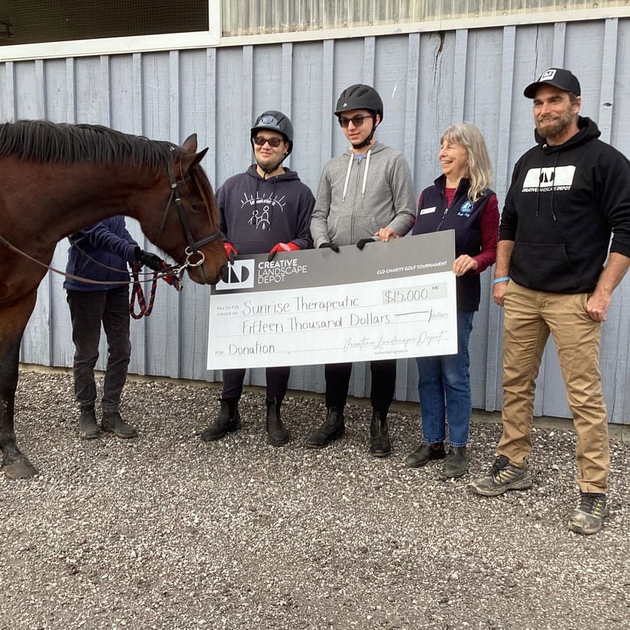 Creative Landscape Depot raises $15,000 for Sunrise post image