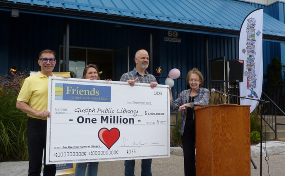 Friends of the Guelph Public Library donate $1 million post image