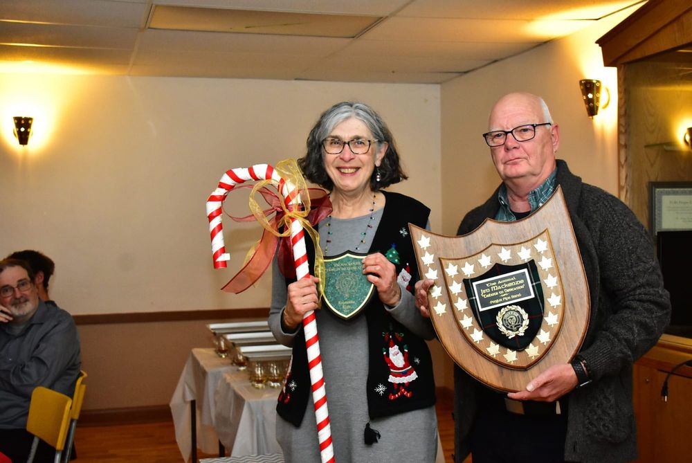 Fergus Pipe Band members honoured with Jim MacKenzie award post image