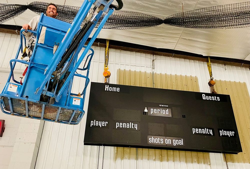 New scoreboard at Centre 2000 post image