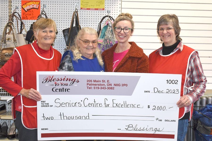 Palmerston Blessings to You Centre supports Seniors' Centre for Excellence post image