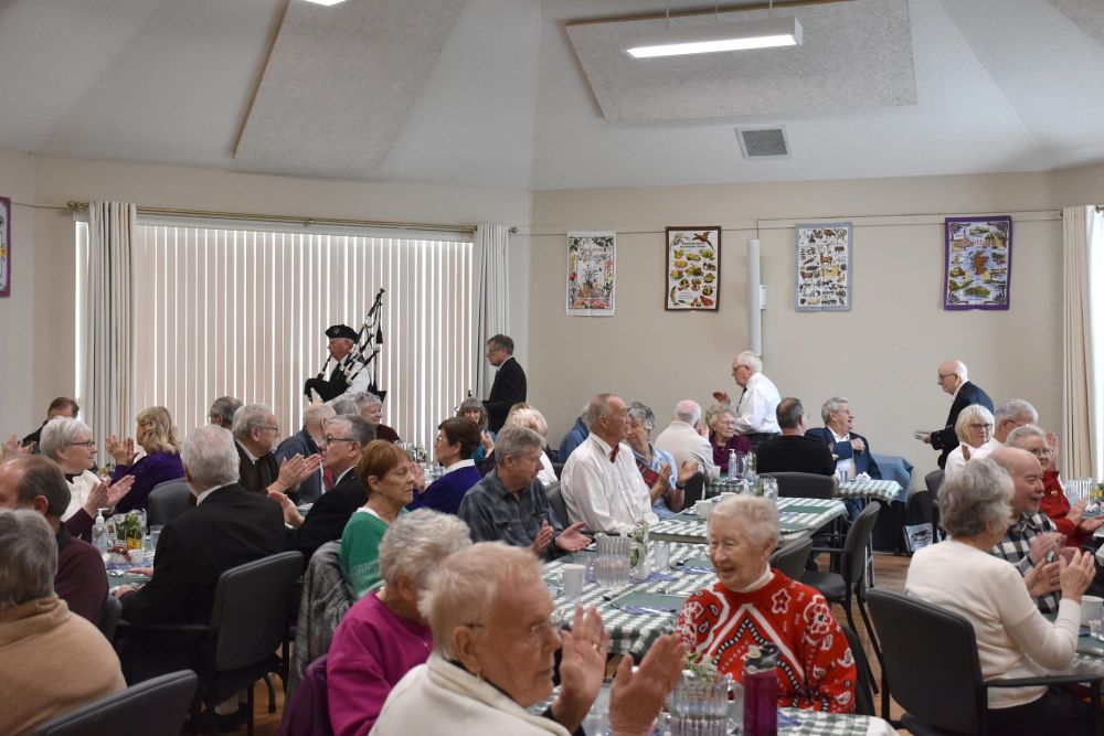 Victoria Park Seniors Centre celebrates Robbie Burns Day post image