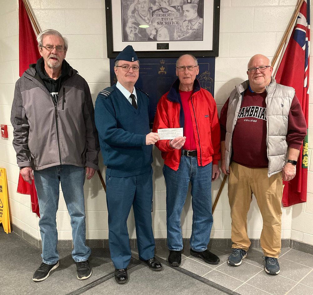 Mount Forest Legion donates to Mount Forest Air Cadets and Girl Guides of Canada post image