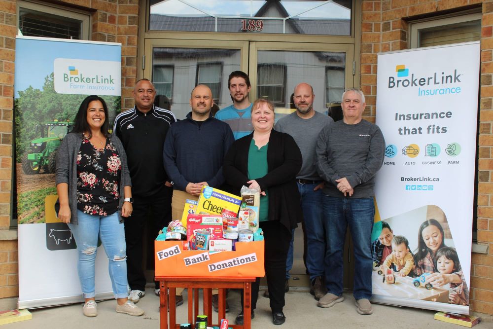 Donations made to Arthur Food Bank post image