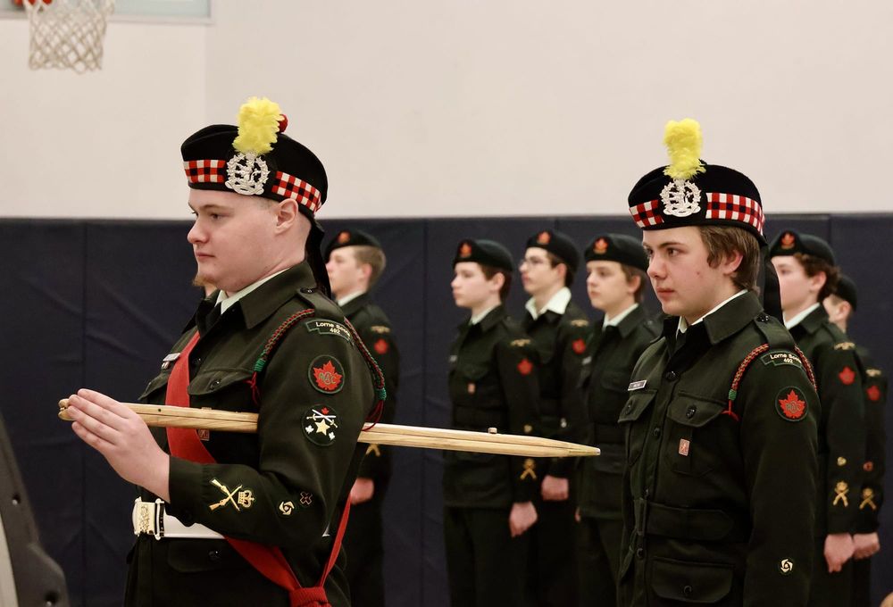 Cadet Corps parade at The Hub post image