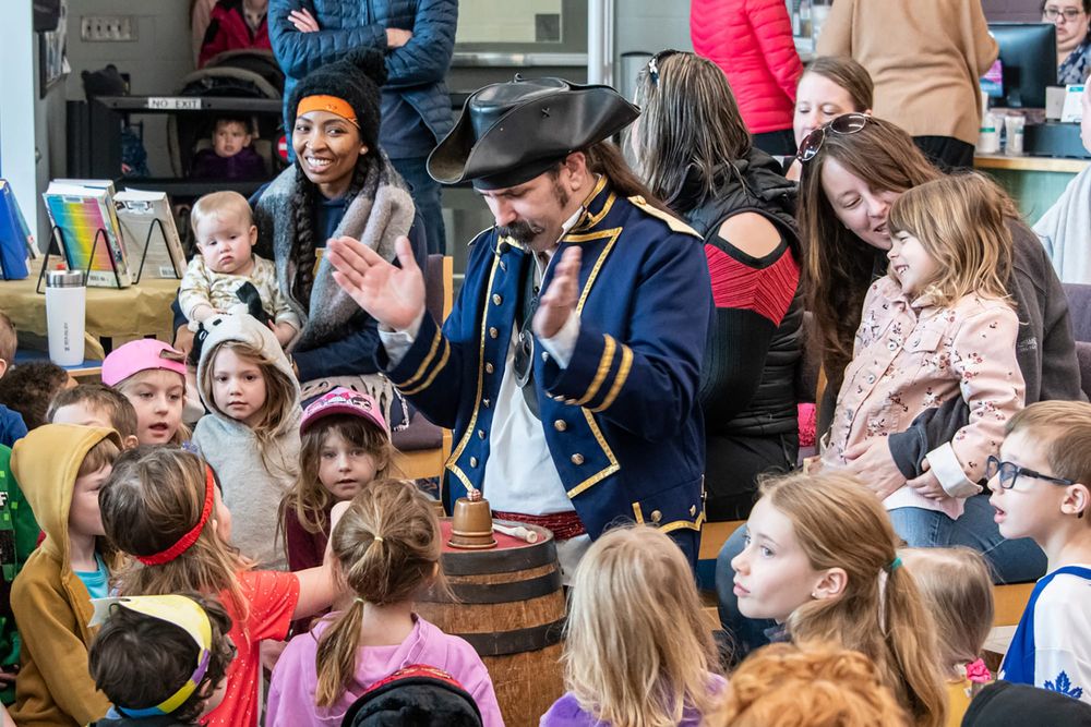 Pirate magician at the Erin library post image
