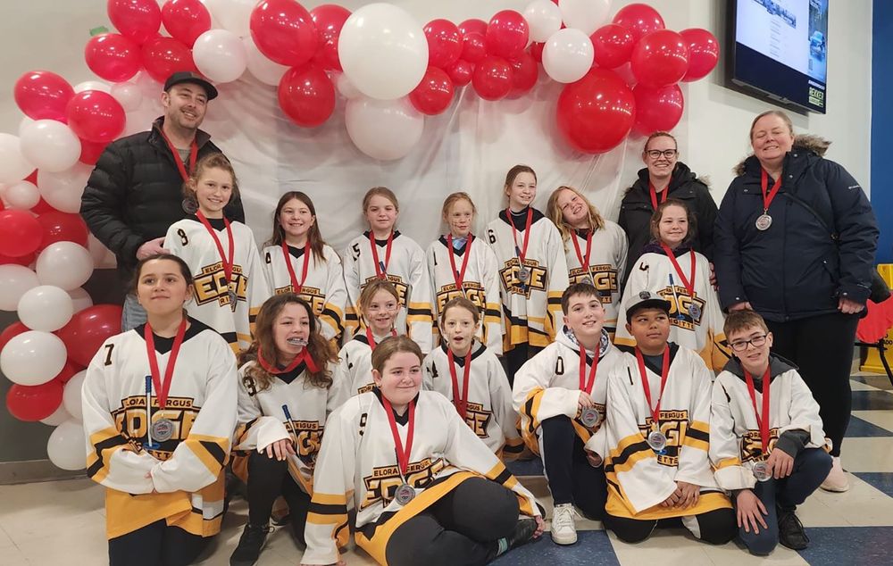 Winning weekend for the Elora Fergus Edge Ringette teams post image
