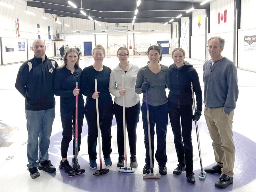 Norwell District Secondary School curling teams compete at CWOSSA post image