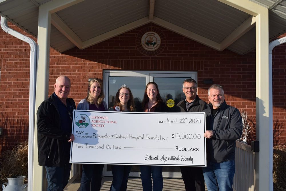 Listowel Agricultural Society donates to Palmerston MRI+ campaign post image