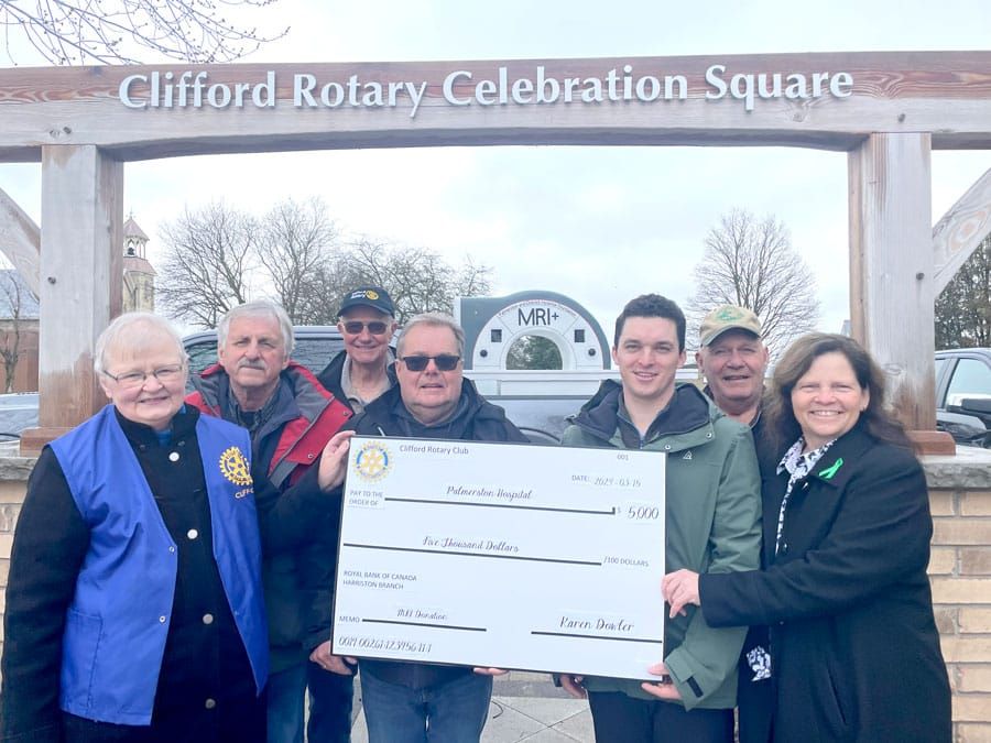 Clifford Rotary Club donates to MRI+ Campaign post image
