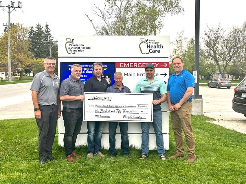 Moorefield Excavating makes multiple donations post image