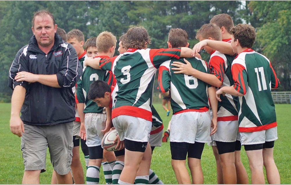 Gilbert Rugby honours local club president post image