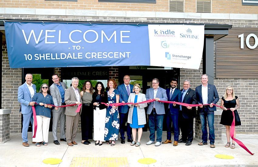 Officials cut ribbon at supportive housing facility at 10 Shelldale Crescent post image