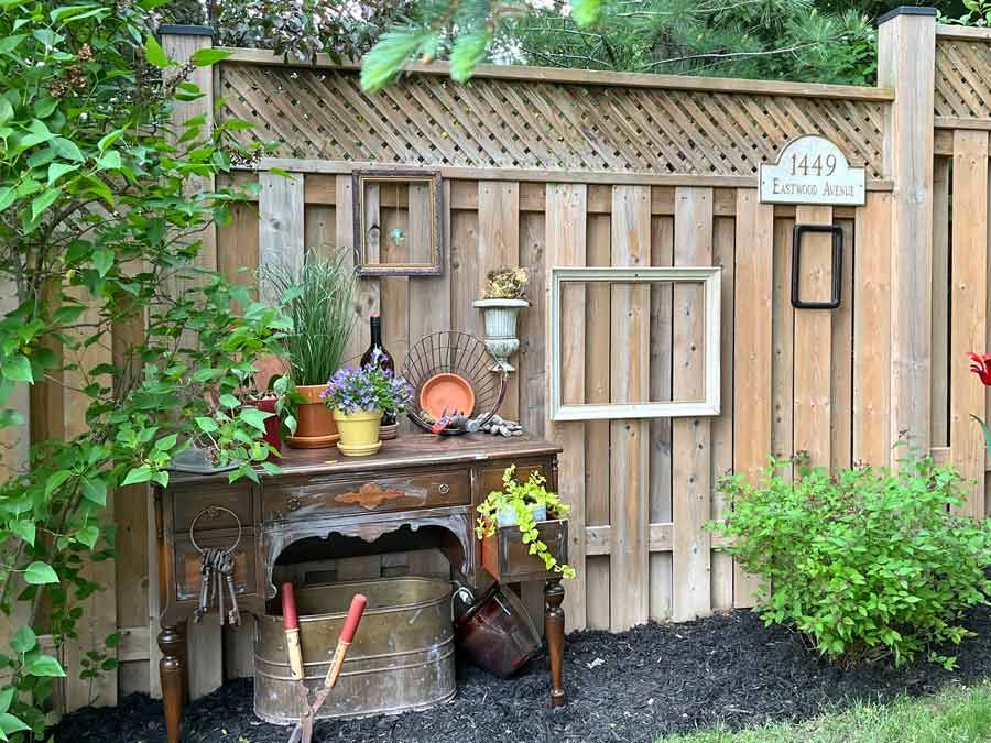 Creative garden tableau post image