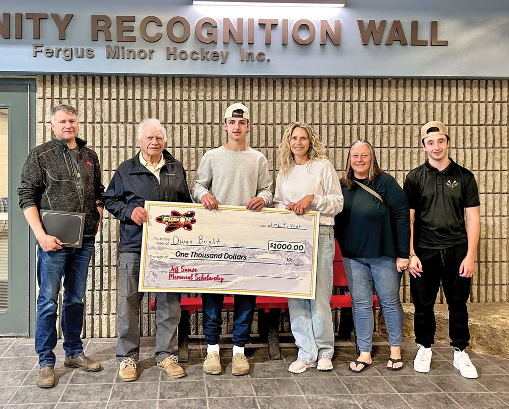 Scholarship awarded in memory of former Fergus hockey player post image