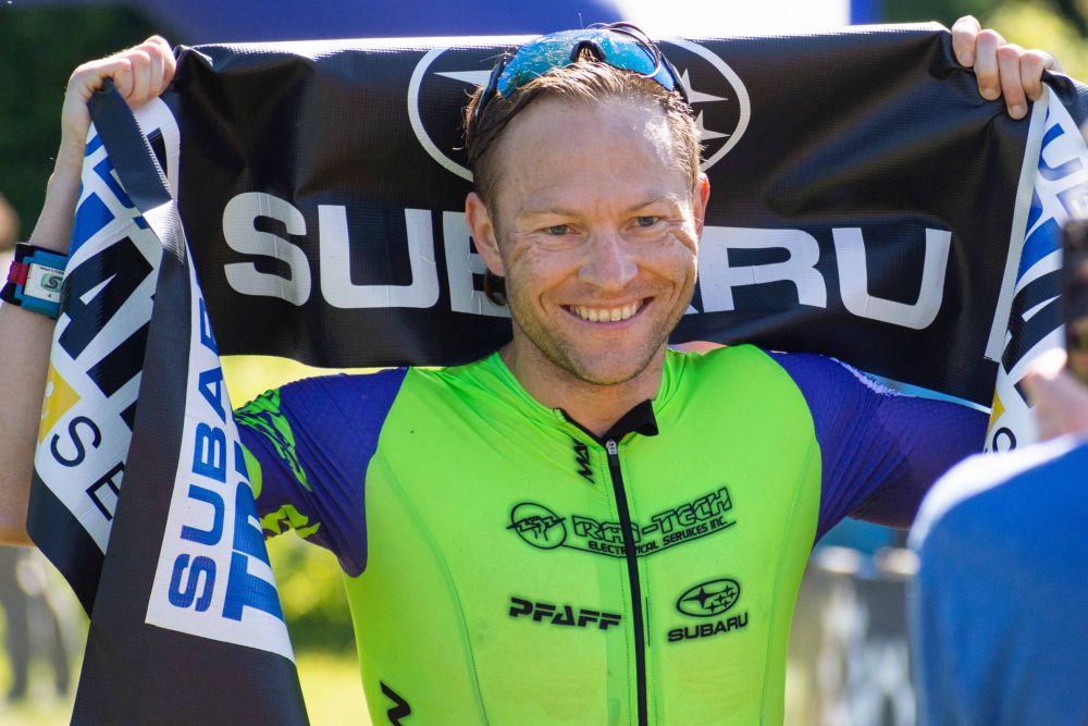 Guelph's Taylor Reid takes first place at Guelph Lake triathlon post image