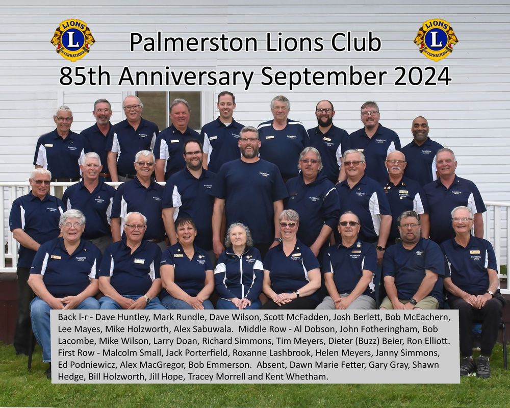 Palmerston Lions Club closed formal meeting for the year post image